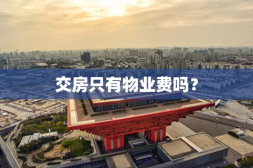 交房只有物业费吗？