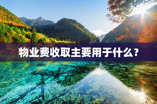 物业费收取主要用于什么？