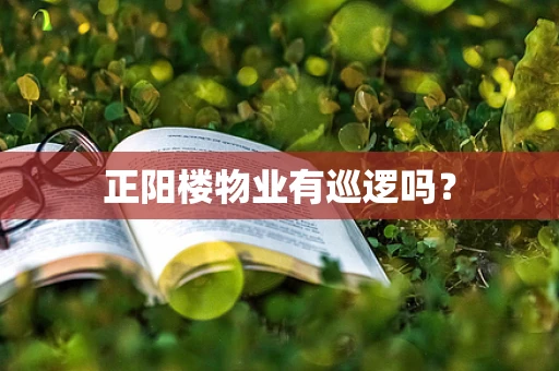 正阳楼物业有巡逻吗？