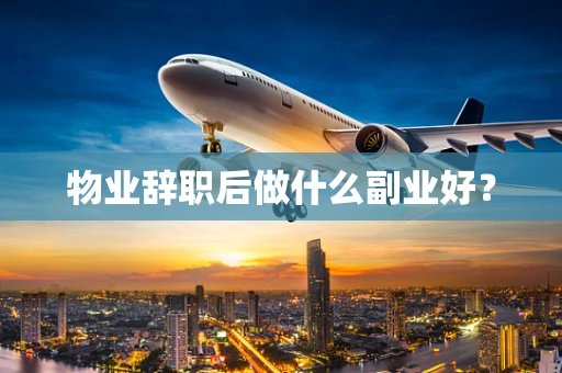 物业辞职后做什么副业好？