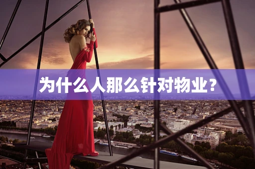 为什么人那么针对物业？