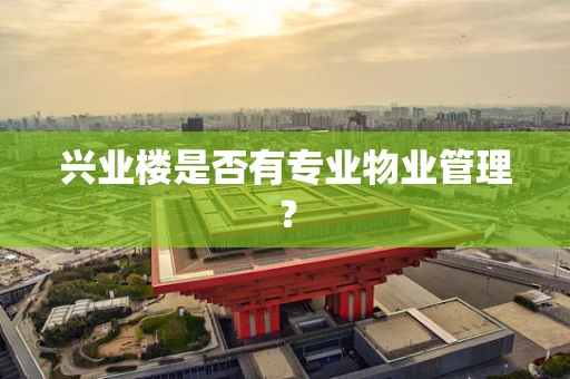 兴业楼是否有专业物业管理？