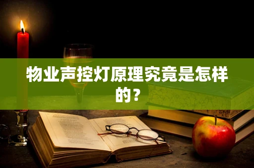 物业声控灯原理究竟是怎样的？