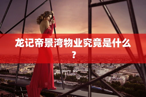 龙记帝景湾物业究竟是什么？