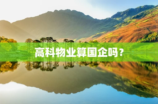 高科物业算国企吗？
