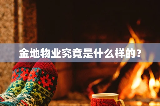 金地物业究竟是什么样的？