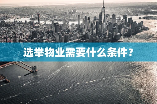 选举物业需要什么条件？