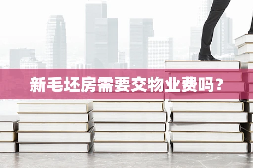 新毛坯房需要交物业费吗？