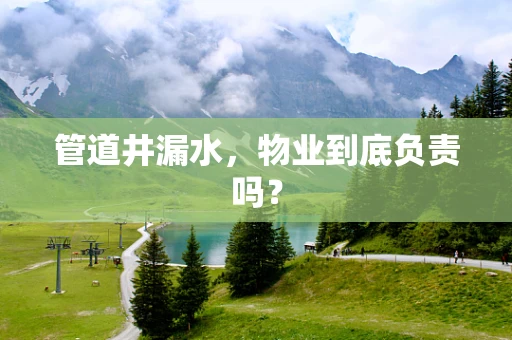 管道井漏水，物业到底负责吗？