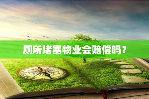 厕所堵塞物业会赔偿吗？