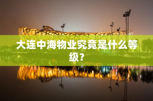 大连中海物业究竟是什么等级？