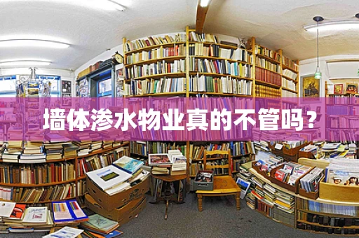 墙体渗水物业真的不管吗？