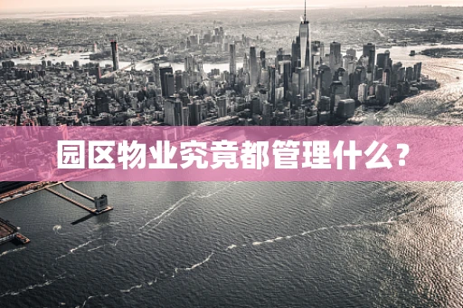 园区物业究竟都管理什么？